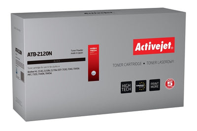 Activejet Toner Compatible Brother TN-2120 - Supreme - 2600 Páginas - Black — image 1