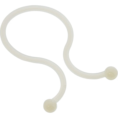 Inline Cable Ties Cables Cable Ties 10 - 13MM White 100 Units — image 1