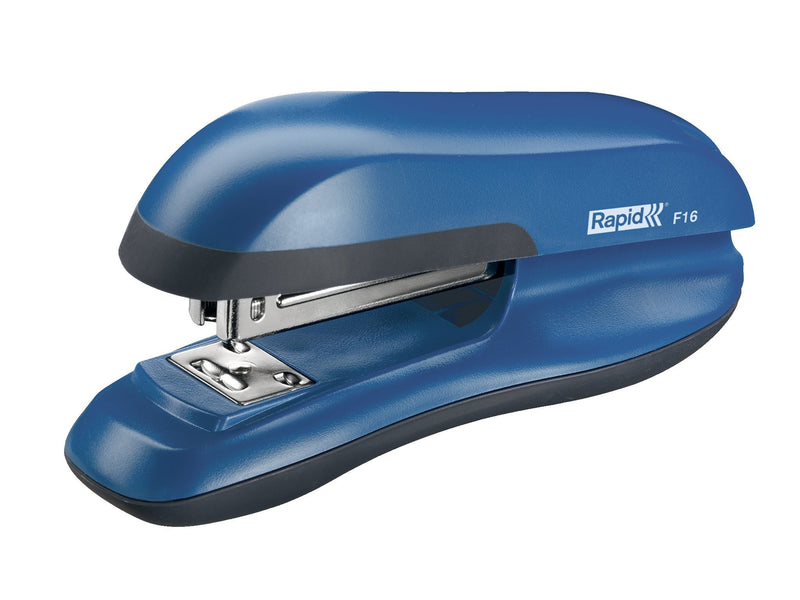 Rapid F16 Stapler Desktop - Up To 30 Hojas - Grapado Abierto, Cerrado And Clavado - Colour Blue