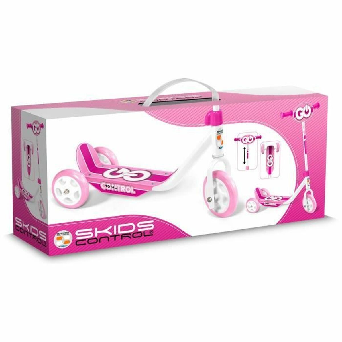 Stamp Scooter Stamp Skids Control Pink