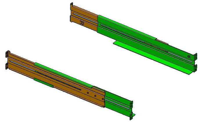 Powerwalker RK6 Kit Assembly (rack Mount Kit RK6 - For Vi R1U Series - Warranty: 24M)