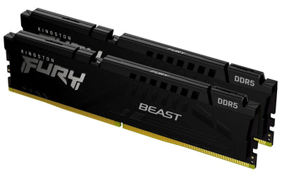 Kingston RAM DDR5 32GB 5600MHZ CL40 DIMM Kit Of 2 Fury Beast Black KF556C40BBK2-32 — image 1