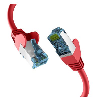 Efb RJ45 Network Cable With CAT.7 Rohcable Red 5M — image 1