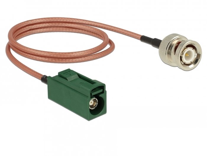 Delock Cable Antenna Fakra And Female BNC Male RG-316 50CM