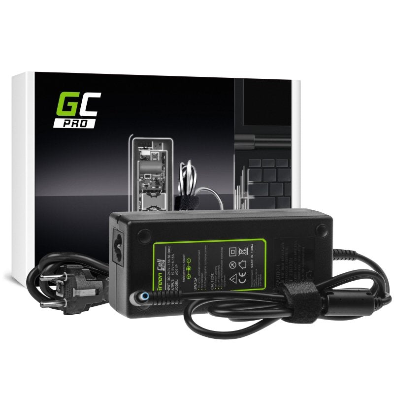 Green Cell Charger Pro HP Omen 15-5000 17-W HP Envy 15-J 17-J 19.5V 6.15A 120W