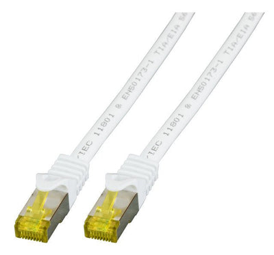 EFB Elektronik MK7001.0,25W Network Cable 0,25M CAT.6A S/FTP (s-STP) White — image 1