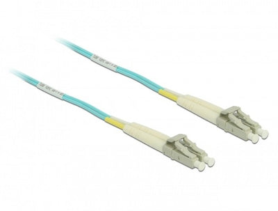 Delock Cable 86562 Fibre Optic 10M Lc OM3 Colour Aguamarina — image 1
