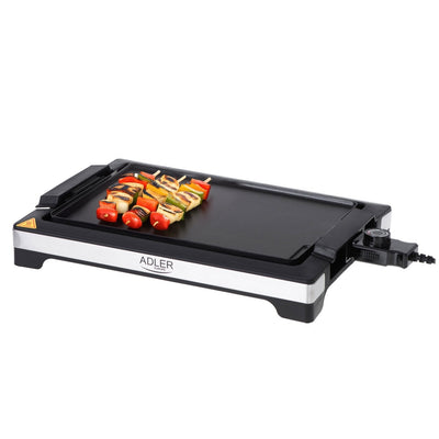 Adler Ad 6613 Parrilla Desk Power 3000W, Board Calentamiento With Revestimiento Non-stick Black — image 1