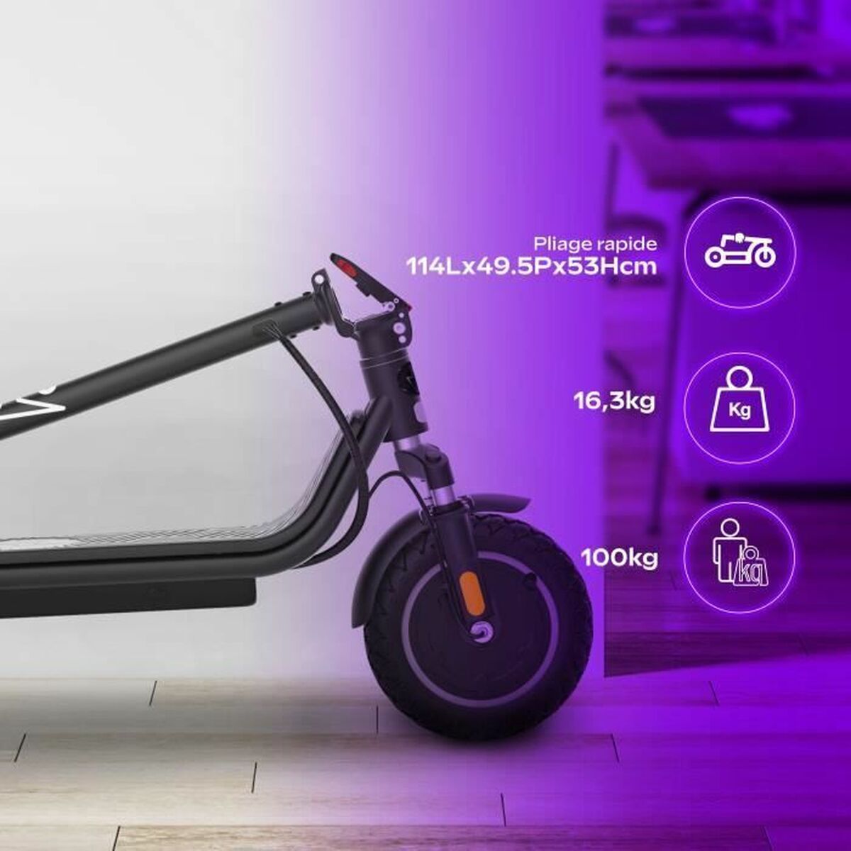 Ezway Electric Scooter Ezway Black 450 W 25 Km/H
