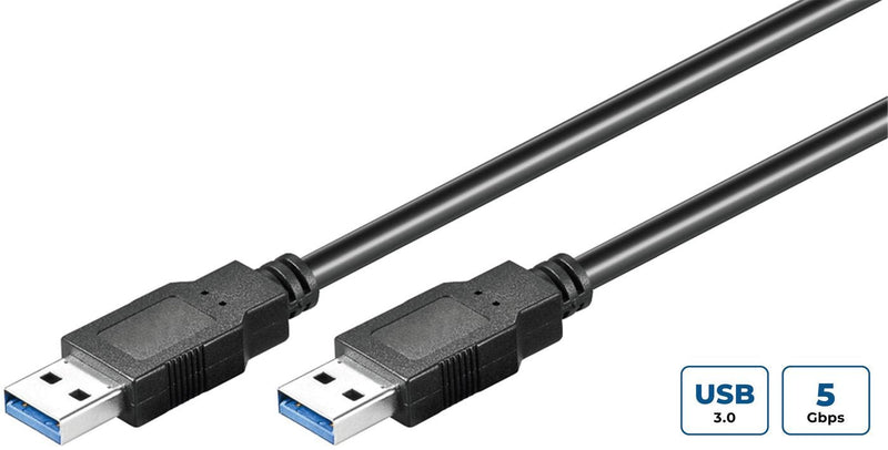 Microconnect USB3.0AA5B USB Cable USB 3.2 Gen 1 (3.1 Gen 1) 5M USB a Black