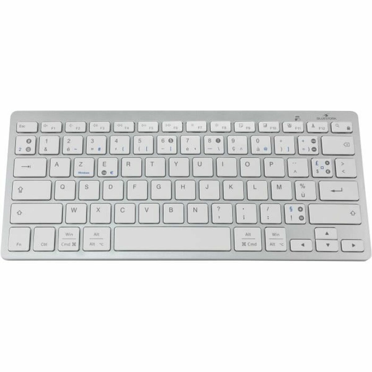 Bluestork Bluetooth Keyboard Bluestork Kb-Mini-Pc-Mac/Fr Azerty French White