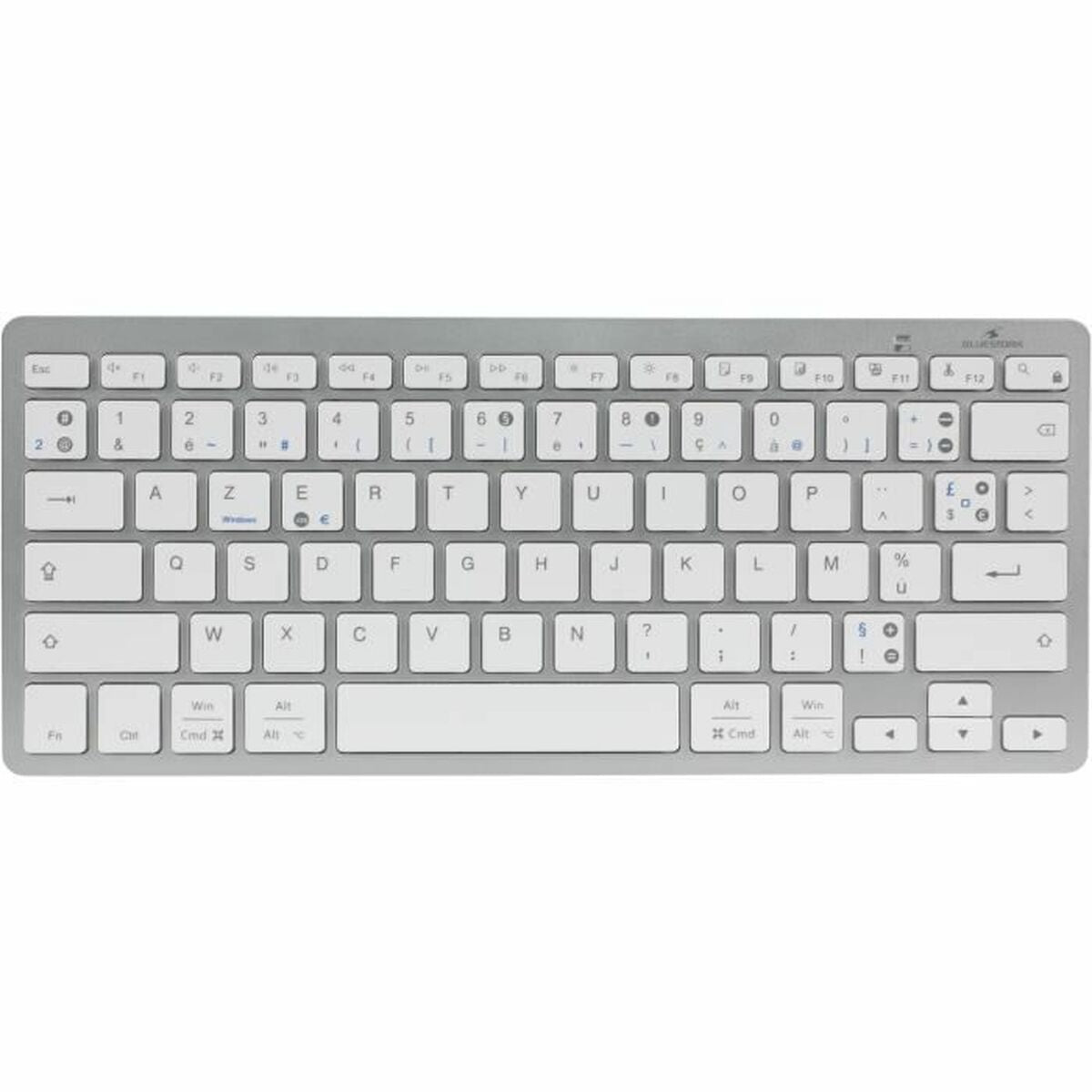 Bluestork Bluetooth Keyboard Bluestork Kb-Mini-Pc-Mac/Fr Azerty French White