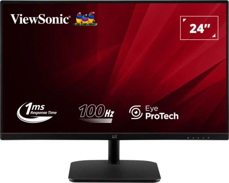 Viewsonic Monitor 23,8 VA2432-MHD-3 FHD IPS LED VGA HDMI DP