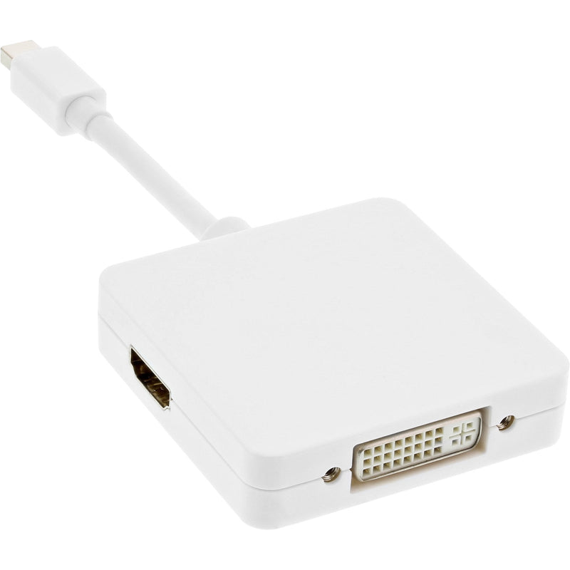 Inline Adapter Mini DisplayPort a HDMI / DVI / DisplayPort White