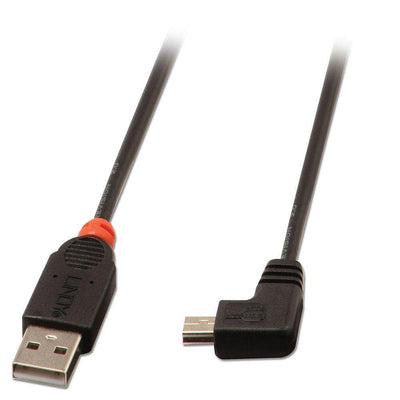 Lindy USB 2.0 Cable Typ a/Mini-b 90° Gewinkelt M/M 1M — image 1