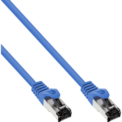 Inline Network Cable S/FTP Pimf CAT.8.1 Libre Halógenos 2000MHZ Blue 10M — image 1