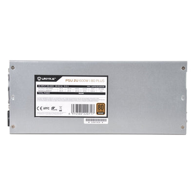 Power Supply Flex ATX 600W Unyka 2U 80 + Bronze — image 1