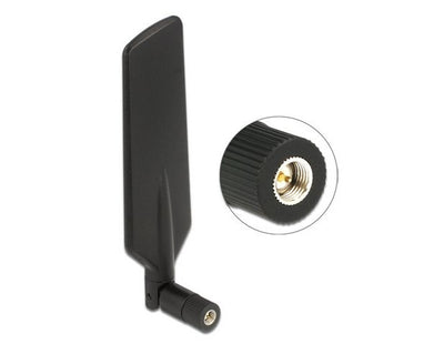 Delock Antenna LTE Sma 0,5~3 dBi Omni Gelenk Rojoatable — image 1