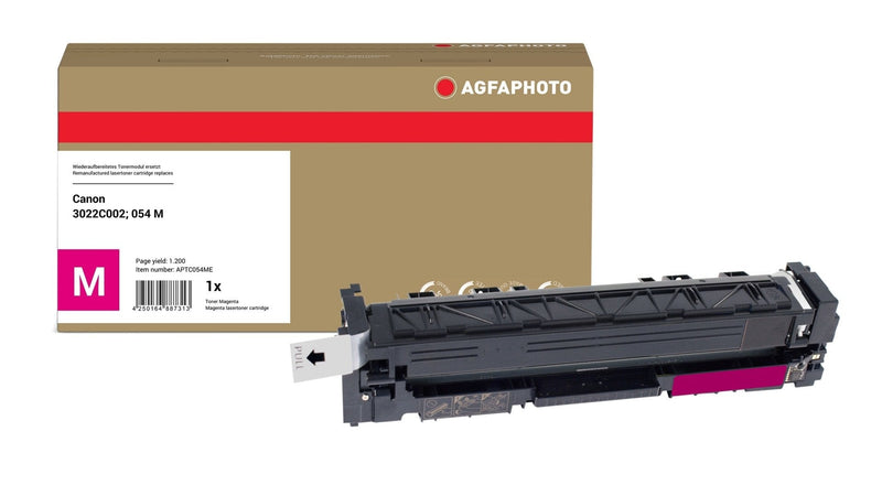 Agfaphoto Replacement For Toner APTC054ME. Canon 3022C002