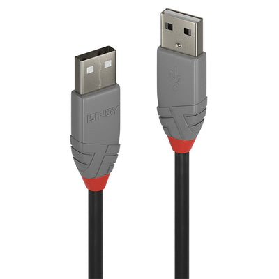 Lindy 36693 USB Cable 2M USB 2.0 USB a Black Green Red — image 1