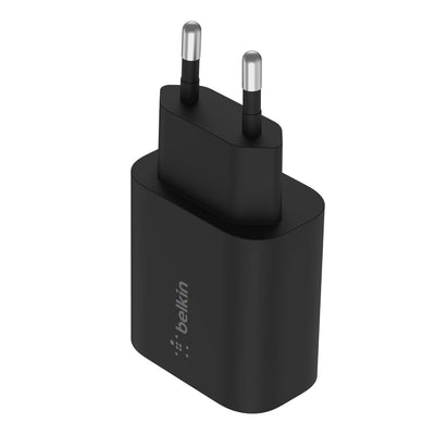 Belkin Wall Charger USB-C 25W PD 3.0 Black WCA004VFBK — image 1