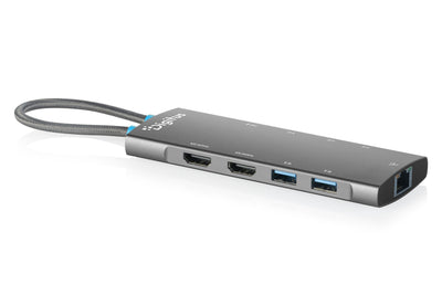 Digitus USB-C Docking Station, 9-PORT, 2x Hdmi, Usb, RJ45 — image 1