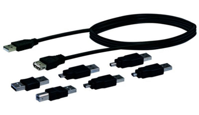 Schwaiger CAUSET531 USB Cable 2.0 USB a Black — image 1