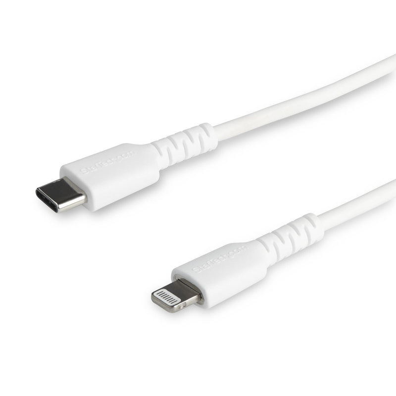 StarTech.com Cable 2M Lightning a USB-C - Certificado Mfi - Adapter USB Type-c - White USB C, Lightning, 2M, M