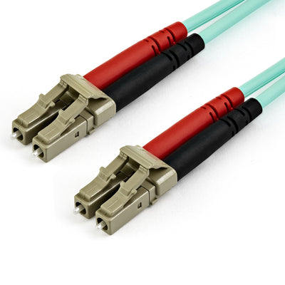 StarTech.com Cable 7M Fibre Optic Multimode Dúplex 50/125 Lc a Lc 10GB - Aqua - OM3 - Lszh - Lommf — image 1