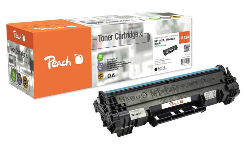 Peach Toner HP W1420A, 142A Black Remanufacturado