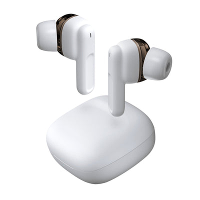 Mars Gaming Headphones Bluetooth Mhib With Case Charging Battery Life 4H White — image 1
