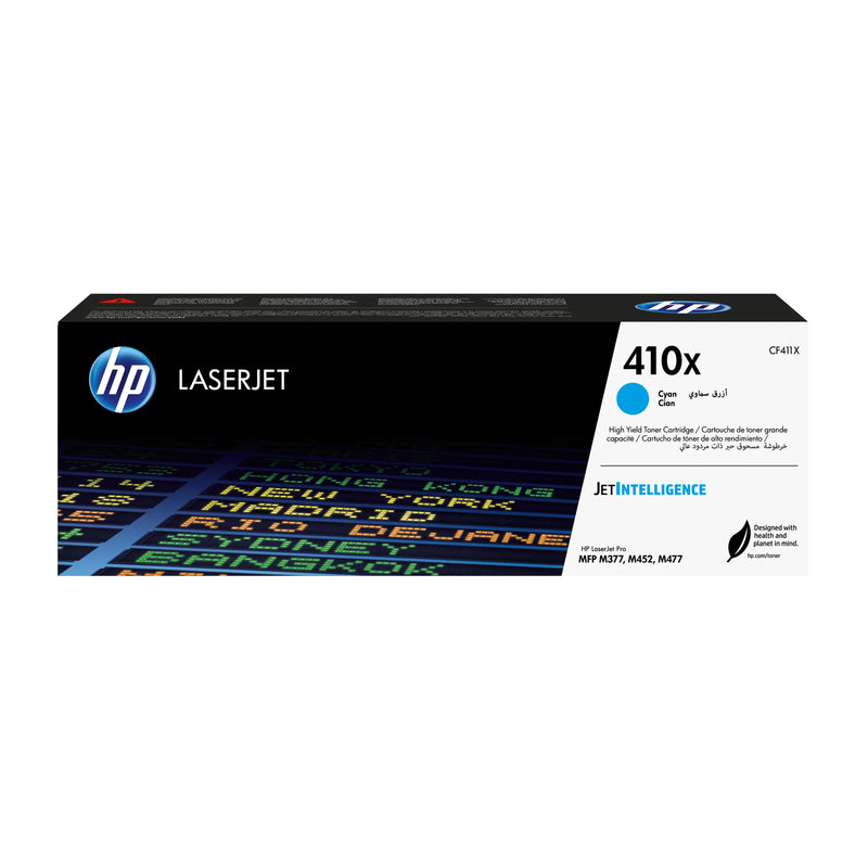 HP Genuine Toner 410X Cyan