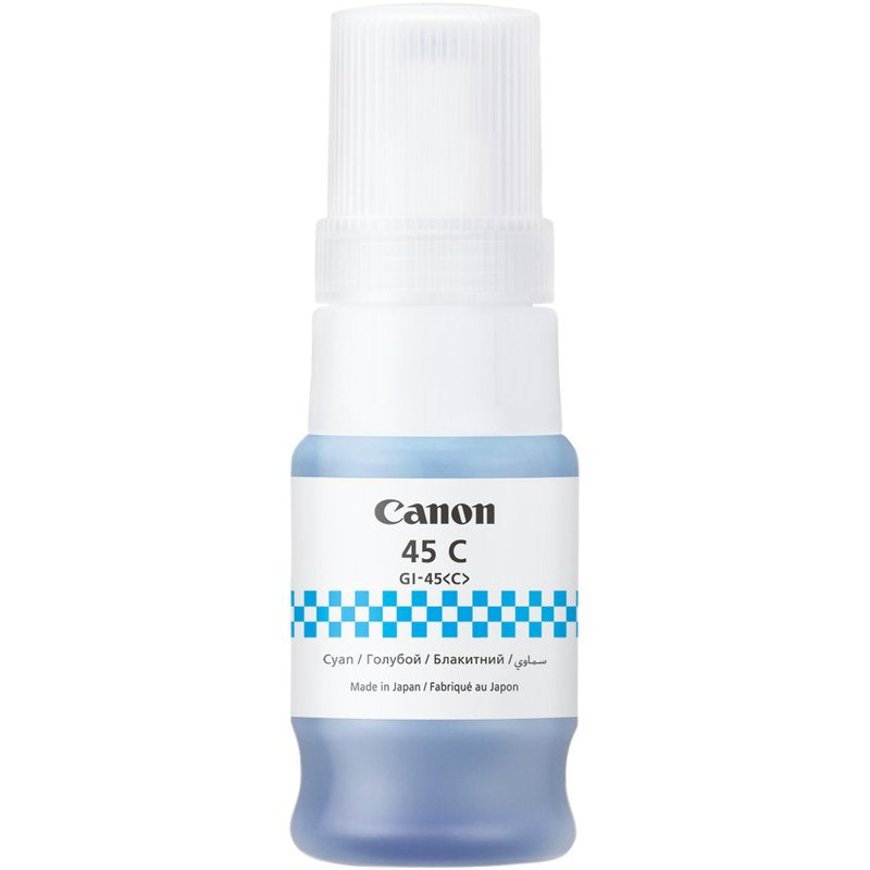 Canon GI45 Cyan Bottle Genuine Ink - GI45C/6285C001