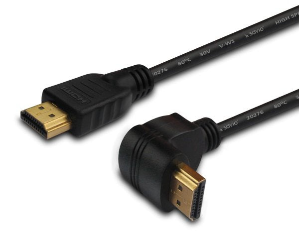 Savio CL-04 HDMI Cable CL-04, Angular V1.4 1,5M