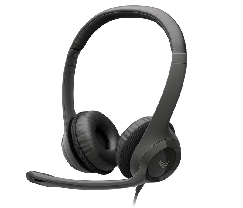 Logitech Headphone With Micro H390 USB Black 981-000406