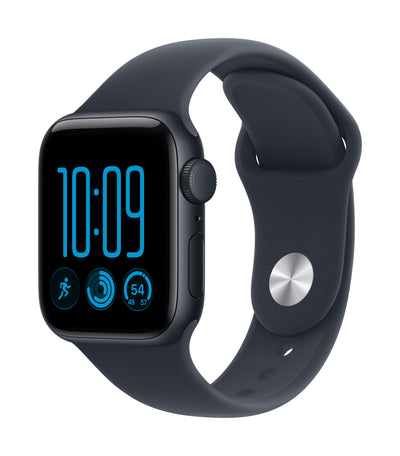 Apple Watch SE3 GPS 40MM Box Of Aluminium Medianoche Strap Deportiva Blue Marino S M — image 1