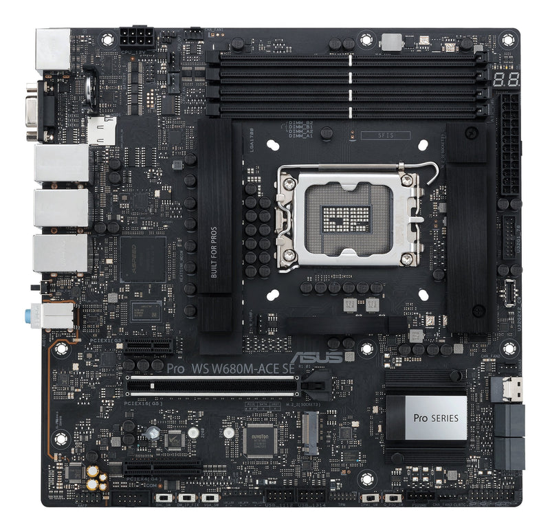ASUS Motherboard Pro Ws W680M-ACE Se INTEL,1700,DDR5,MATX