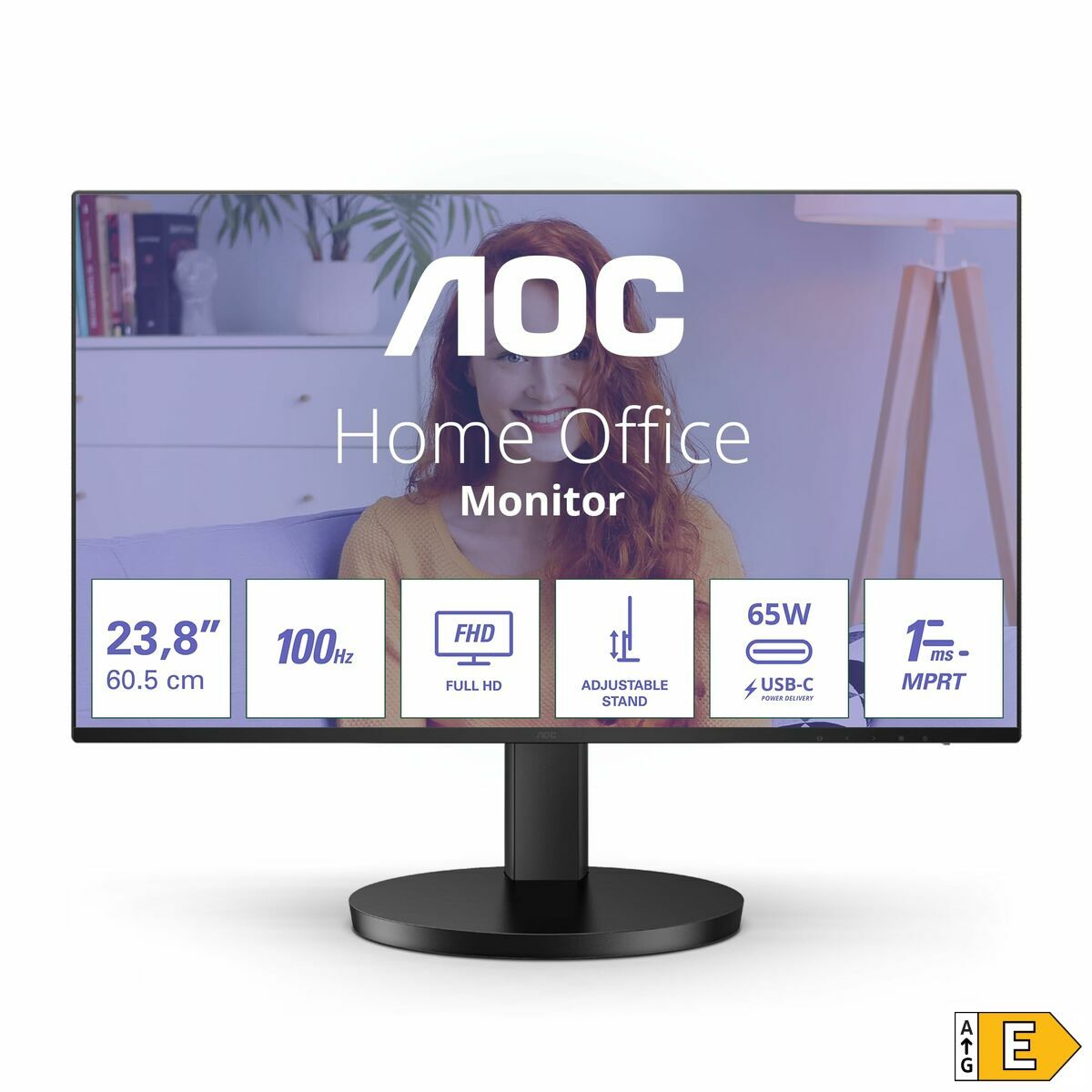 Aoc Monitor Aoc 24B3Cf2 Full Hd 23,8"