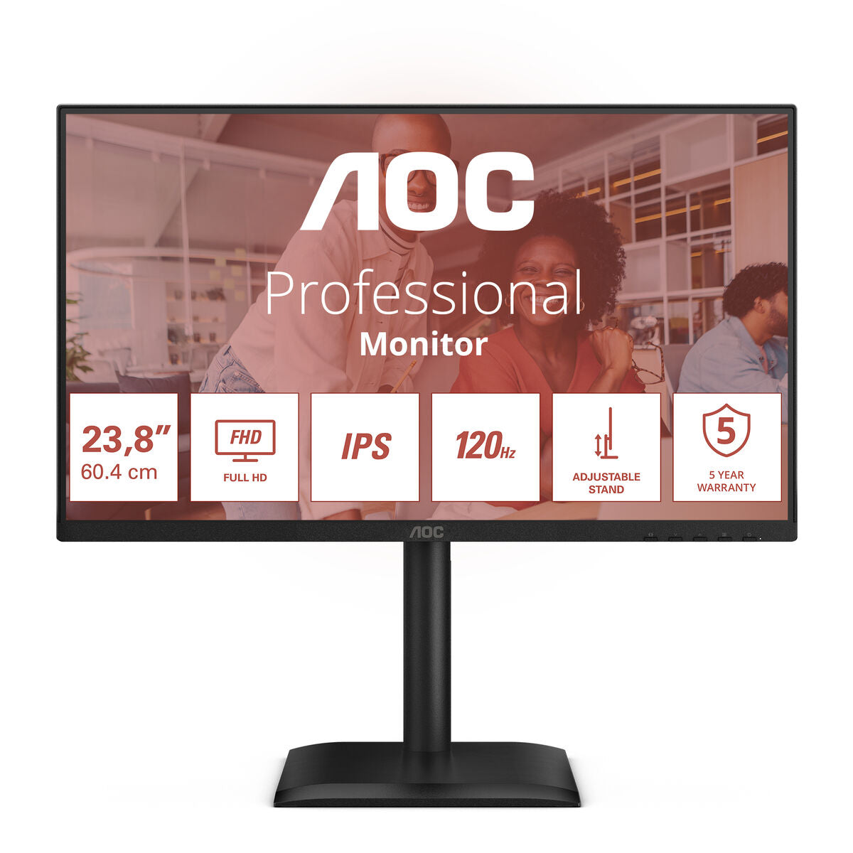 Aoc Monitor Aoc 24E4U Full Hd 23,8"