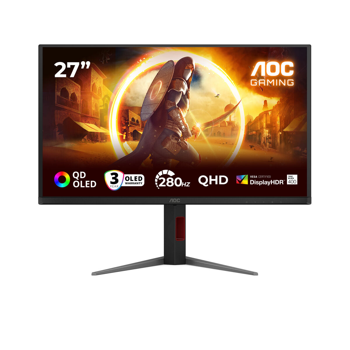 Aoc Gaming Monitor Aoc Q27G4Zd Quad Hd 27"