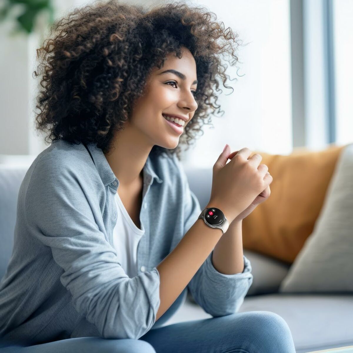 Hama Smartwatch Hama 00178612 8900 Silver 1,3"