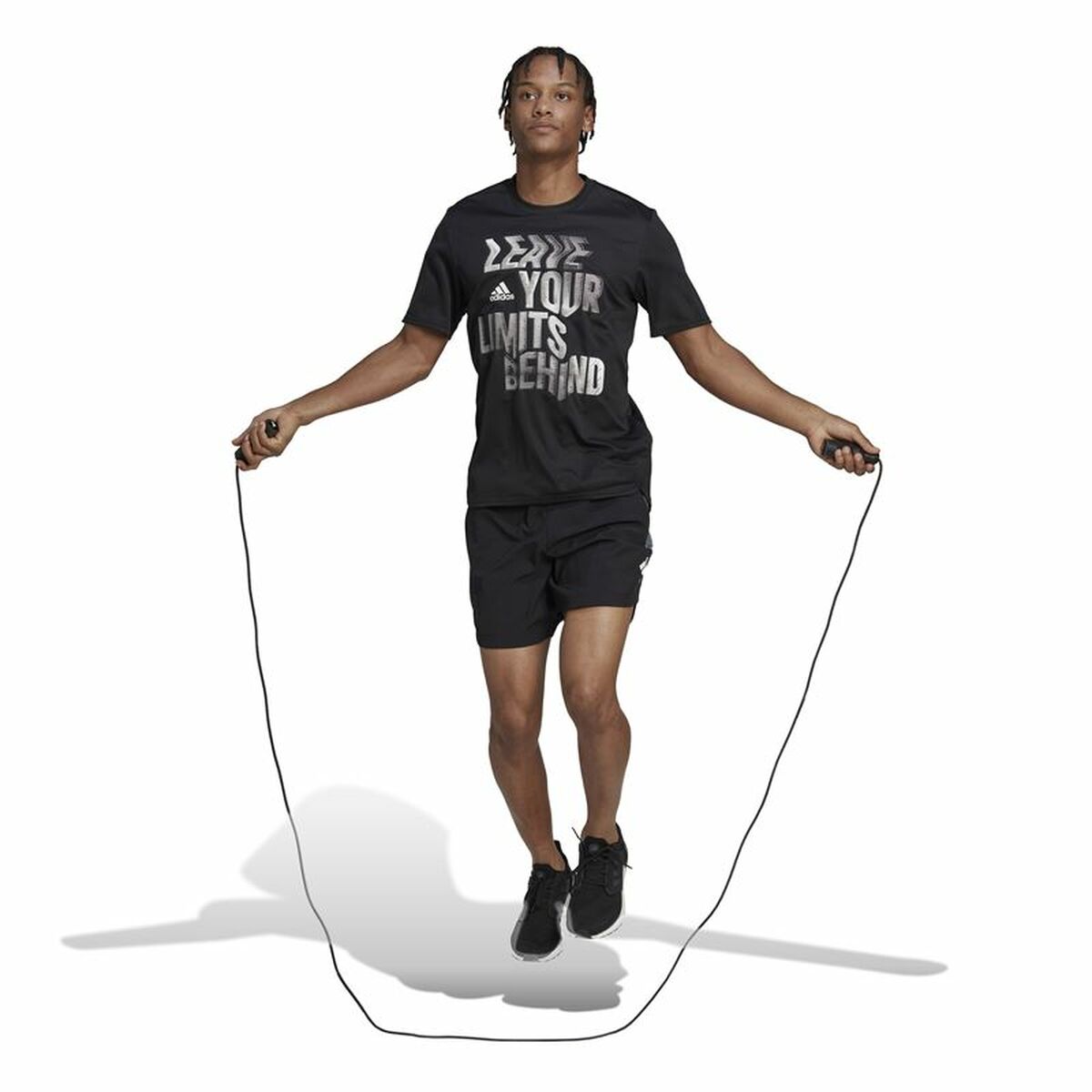 Men’s Short Sleeve T-Shirt Adidas HIIT Black
