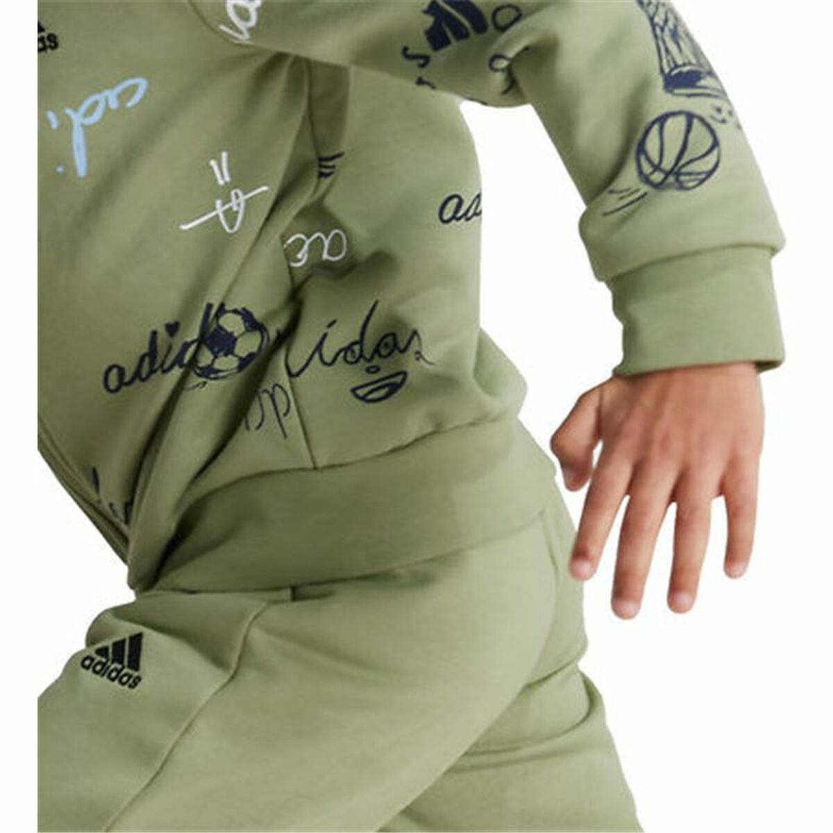 Children’s Tracksuit Adidas Brand Love Little Green