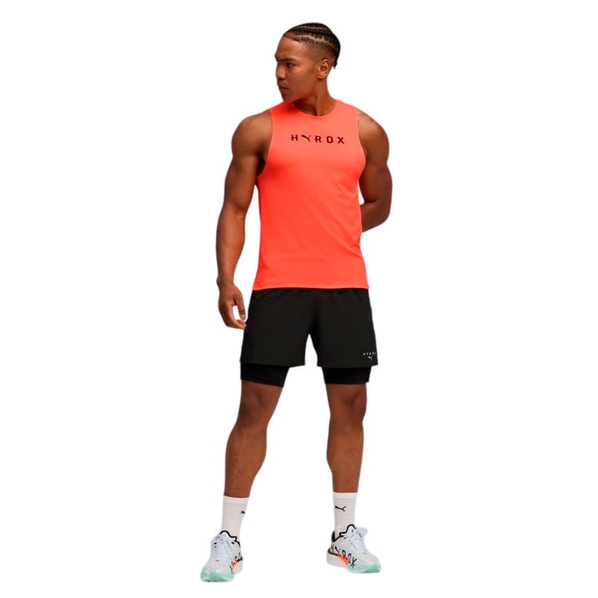 Men's Sleeveless T-shirt Puma M X Hyrox Cloud Red