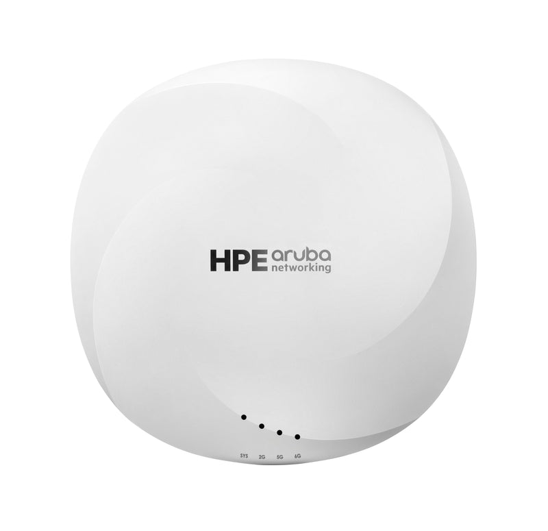 HPE Aruba AP-635 Access Point Rw Tri Radio 2X2:2 802.11AX Wi-Fi 6E Internal Antennas
