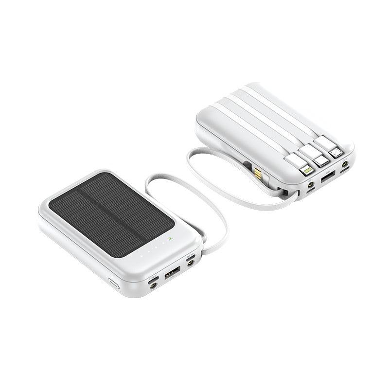 Taineng Yang Wireless Charging With Built-in Cable Outdoor Mobile Power Bank