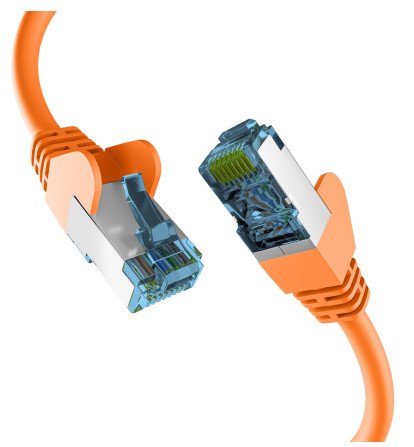 Efb RJ45 Network Cable With CAT.7 Rohcable Orange 10M