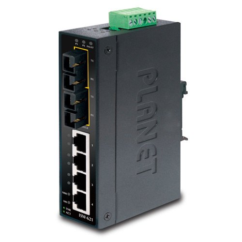 IP30 4-PORT 10 100BASE + Port 100BASE-FX Ethernet Switch