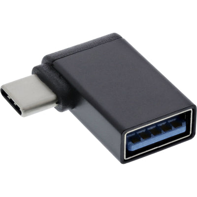 Inline Adapter USB 3.2 GEN.2 Otg, Type-c Male a Female Ángulo 90° — image 1