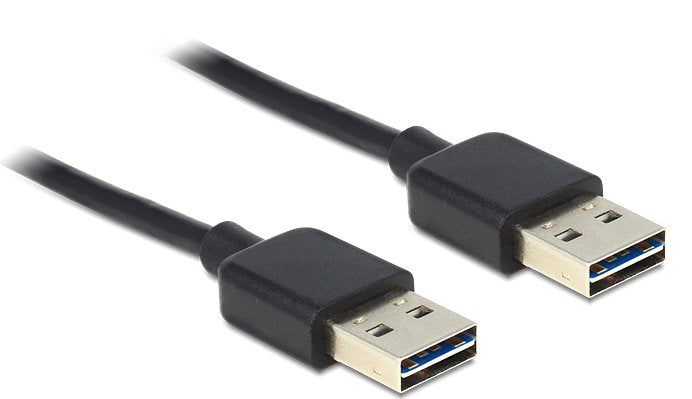 Delock 83462 Cable Easy-USB 2.0 Type-a Male Easy-USB 2.0 Type-a Male 3M Black